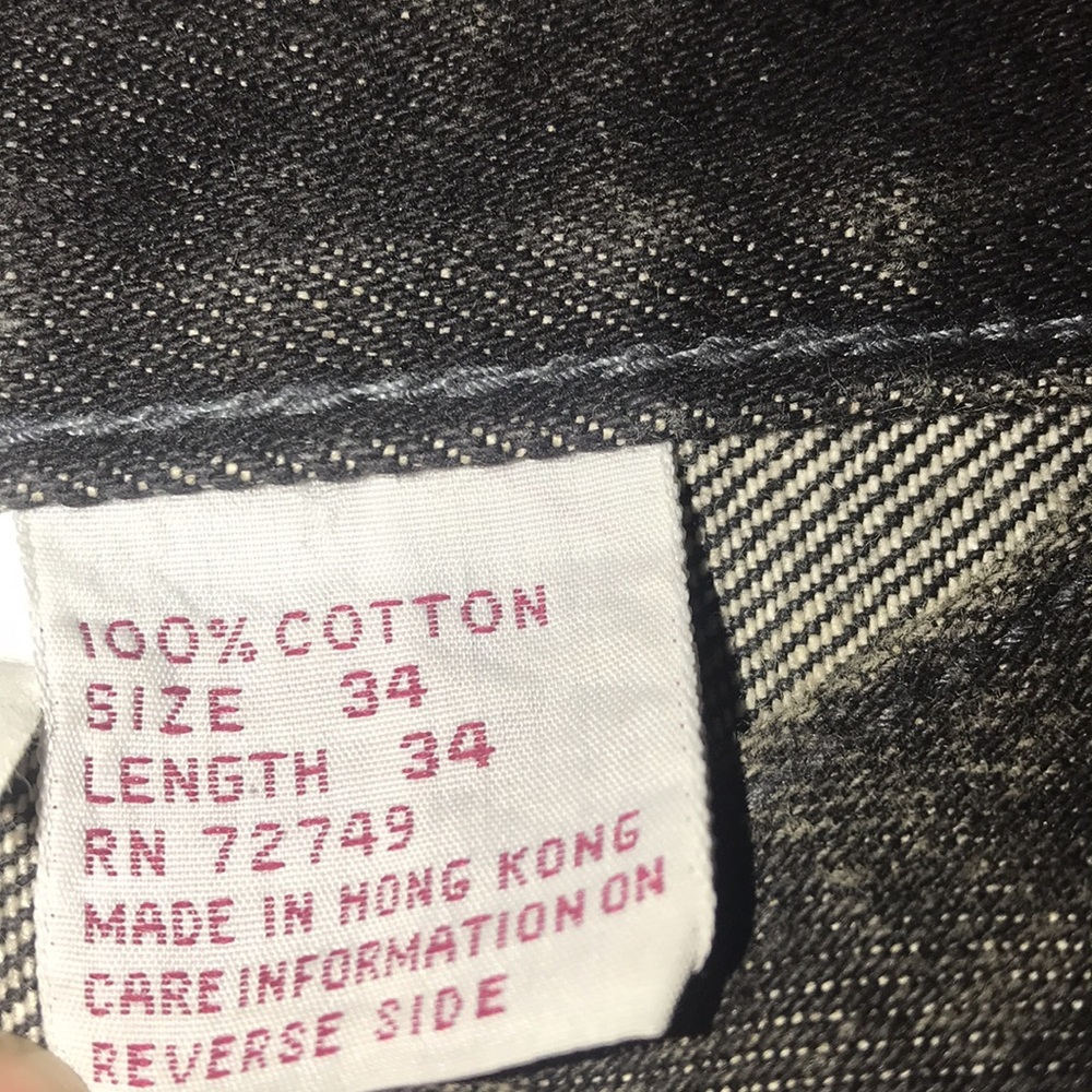 VNTG RARE HTF SERGIO VALENTE Mens Jeans 34x34 - Picture 15 of 16